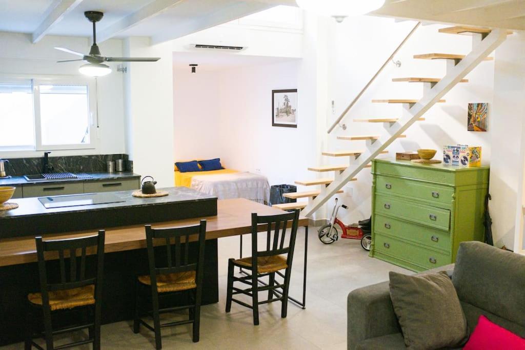 شقة Biznaga House, Loft Privado E Independiente مالقة المظهر الخارجي الصورة